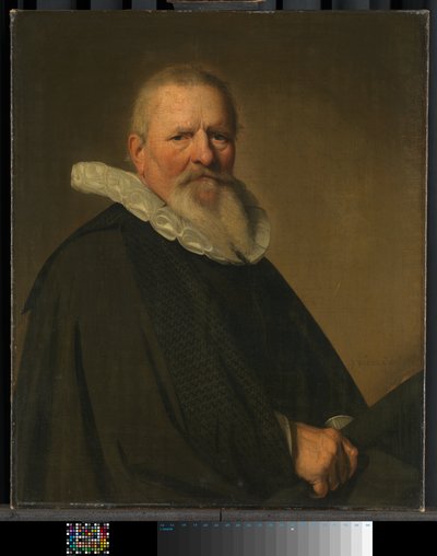 Pieter Jacobsz Schout (1570-1645). Sindaco di Haarlem da Johannes Cornelisz. Verspronck
